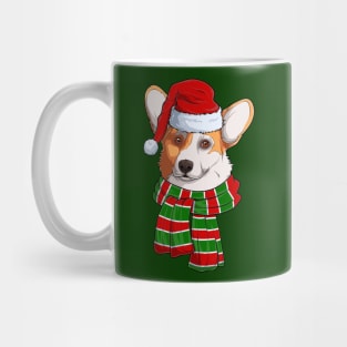 Christmas Corgi Mug